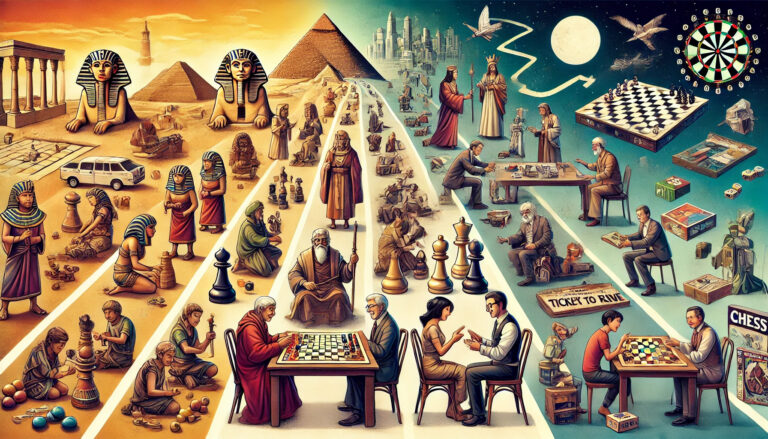 A História dos Jogos de Tabuleiro