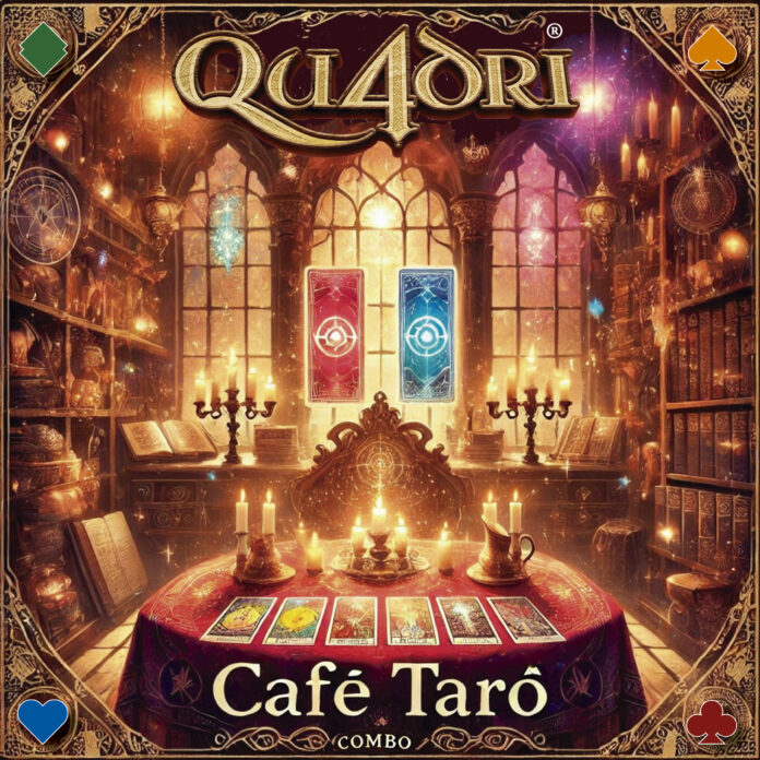 Combo QU4DRI® #040 — Café Tarô